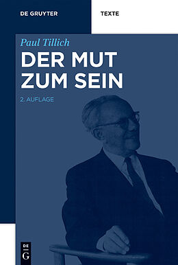 E-Book (pdf) Der Mut zum Sein von Paul Tillich