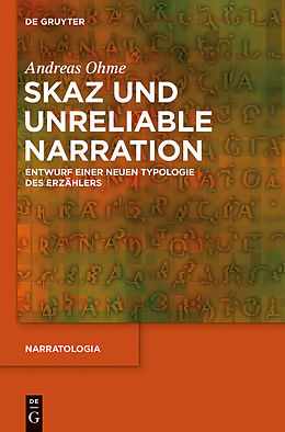 E-Book (pdf) Skaz und Unreliable Narration von Andreas Ohme