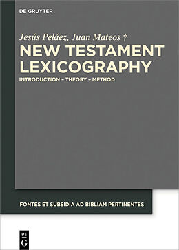 Livre Relié New Testament Lexicography de Jesús Peláez, Juan Mateos