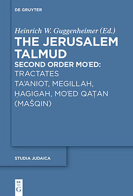 Livre Relié Tractates Ta'aniot, Megillah, Hagigah and Mo'ed Qatan (Ma qin) de 