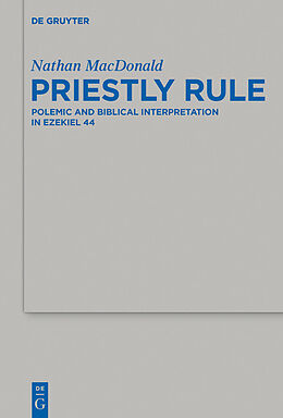 E-Book (pdf) Priestly Rule von Nathan MacDonald