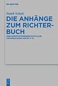 E-Book (epub) Die Anhänge zum Richterbuch von Sarah Schulz