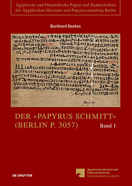 Fester Einband Der Papyrus Schmitt (Berlin P. 3057) von 
