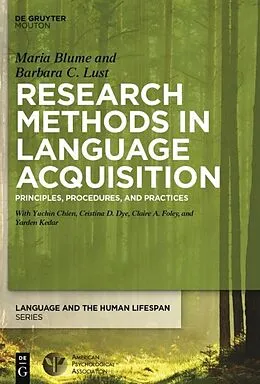 E-Book (pdf) Research Methods in Language Acquisition von Barbara Lust, Maria Blume