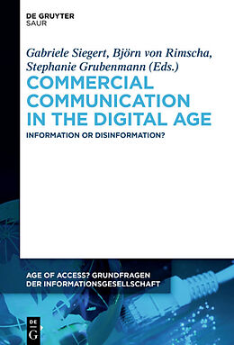 Livre Relié Commercial Communication in the Digital Age de 