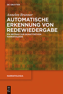 E-Book (pdf) Automatische Erkennung von Redewiedergabe von Annelen Brunner