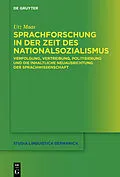 E-Book (epub) Sprachforschung in der Zeit des Nationalsozialismus von Utz Maas