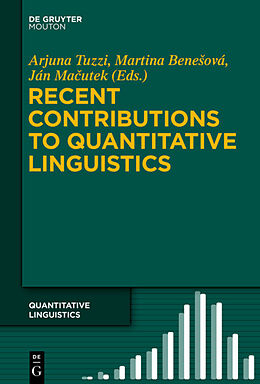 Livre Relié Recent Contributions to Quantitative Linguistics de 