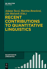 eBook (epub) Recent Contributions to Quantitative Linguistics de 