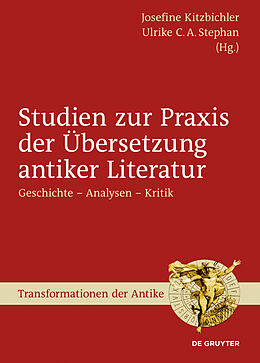 E-Book (epub) Studien zur Praxis der Übersetzung antiker Literatur von 