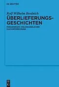 PDF Überlieferungsgeschichten von Rolf Wilhelm Brednich