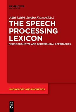 Livre Relié The Speech Processing Lexicon de 