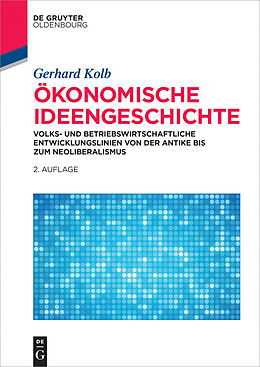 E-Book (epub) Ökonomische Ideengeschichte von Gerhard Kolb