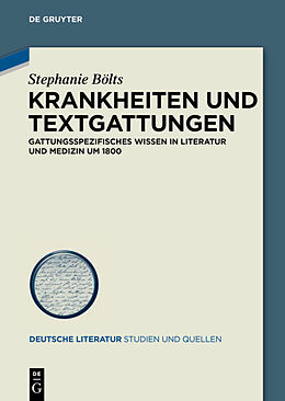 Fester Einband Krankheiten und Textgattungen von Stephanie Bölts