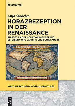 E-Book (epub) Horazrezeption in der Renaissance von Anja Stadeler