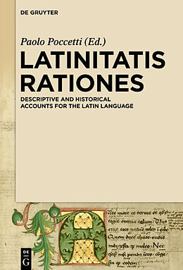 Fester Einband Latinitatis rationes von 