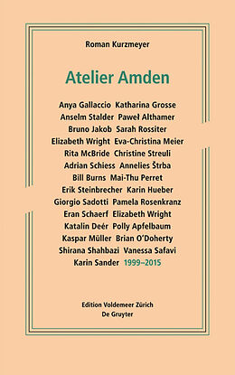 Paperback Atelier Amden von Roman Kurzmeyer
