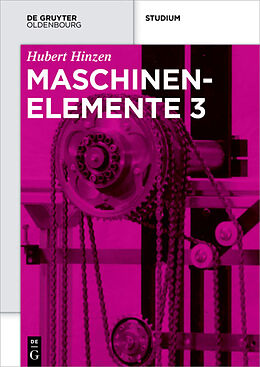 E-Book (pdf) Hubert Hinzen: Maschinenelemente / Maschinenelemente 3 von Hubert Hinzen