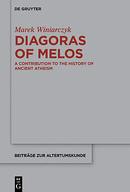 Fester Einband Diagoras of Melos von Marek Winiarczyk