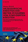 PDF Akzessorische Kreditsicherheiten im Rahmen von syndizierten Krediten von Magnus Bleifeld