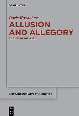 E-Book (pdf) Allusion and Allegory von Boris Kayachev
