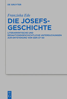 E-Book (epub) Die Josefsgeschichte von Franziska Ede