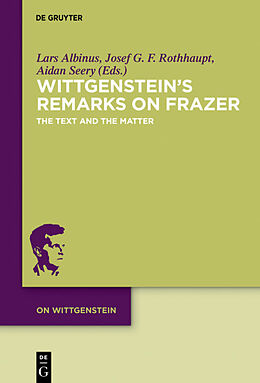 Livre Relié Wittgenstein s Remarks on Frazer de 