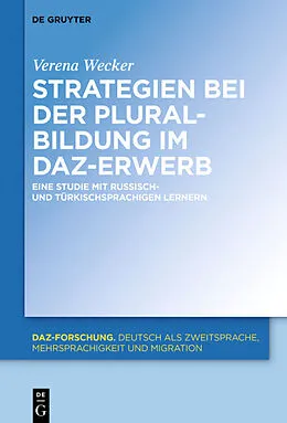 E-Book (pdf) Strategien bei der Pluralbildung im DaZ-Erwerb von Verena Wecker
