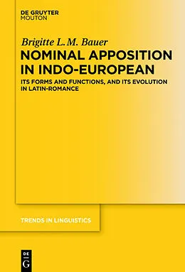 ePUB Nominal Apposition in Indo-European von Brigitte L. M. Bauer
