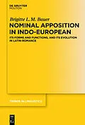 PDF Nominal Apposition in Indo-European von Brigitte L. M. Bauer
