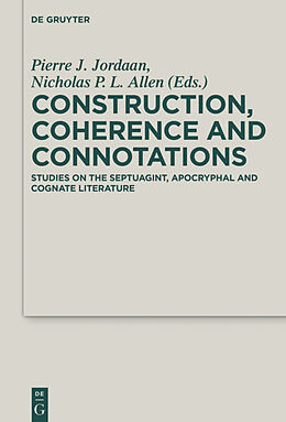 Livre Relié Construction, Coherence and Connotations de 
