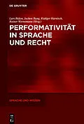 E-Book (pdf) Performativität in Sprache und Recht von 