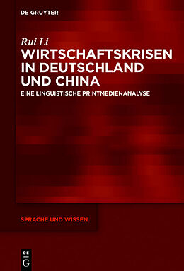 Fester Einband Wirtschaftskrisen in Deutschland und China von Rui Li