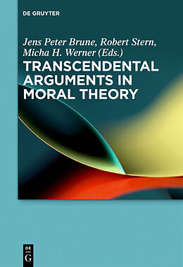 Livre Relié Transcendental Arguments in Moral Theory de 