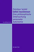 ePUB Selbst bestimmen von Christian Seidel