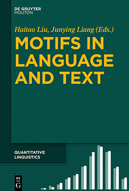 Fester Einband Motifs in Language and Text von 