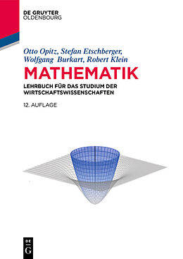 E-Book (pdf) Mathematik von Otto Opitz, Stefan Etschberger, Wolfgang R. Burkart