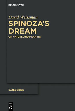 Livre Relié Spinoza s Dream de David Weissman