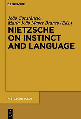 Couverture cartonnée Nietzsche on Instinct and Language de 