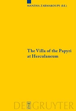 Couverture cartonnée The Villa of the Papyri at Herculaneum de 