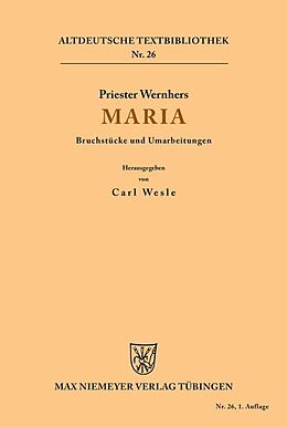 E-Book (pdf) Maria von Priester Wernher