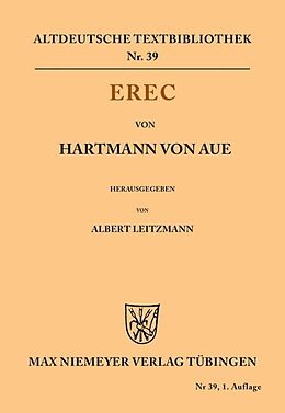 Kartonierter Einband Erec von Hartmann von Aue