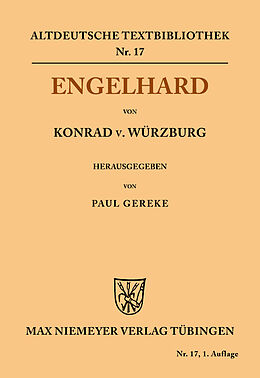 Kartonierter Einband Engelhard von Konrad von Würzburg