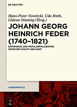 Livre Relié Johann Georg Heinrich Feder (17401821) de 