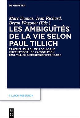 E-Book (epub) Les ambiguïtés de la vie selon Paul Tillich von 