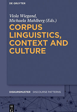 Livre Relié Corpus Linguistics, Context and Culture de 