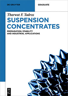 Couverture cartonnée Suspension Concentrates de Tharwat F. Tadros