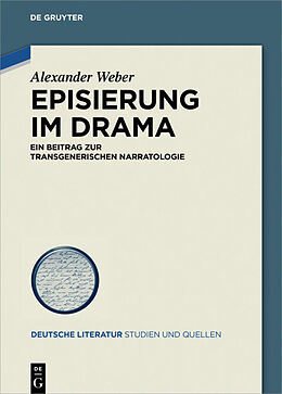 E-Book (epub) Episierung im Drama von Alexander Weber