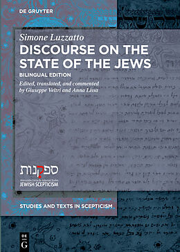 Livre Relié Discourse on the State of the Jews de Simone Luzzatto