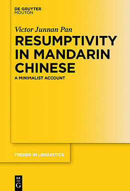 Livre Relié Resumptivity in Mandarin Chinese de Victor Junnan Pan